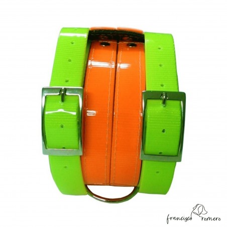 Collar para perros de rehala 10 cm cuatro tiras