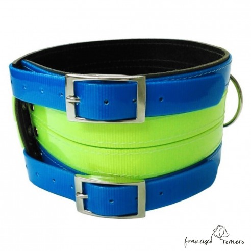 Collar para perros de rehala 10 cm...