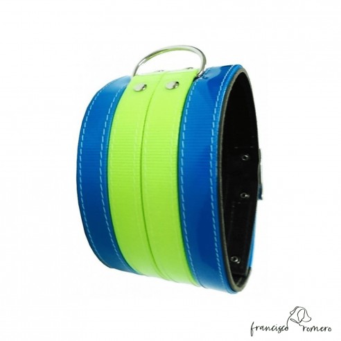 Collar para perros de rehala 10 cm...