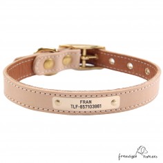 Collar doble piel de...