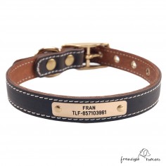 Collar doble piel de...