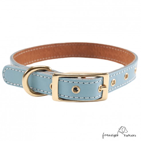 Collar doble piel de vaquetilla con...