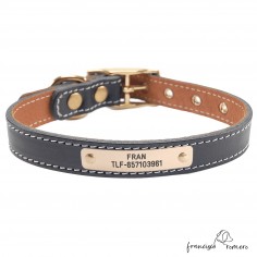 Collar doble piel de...