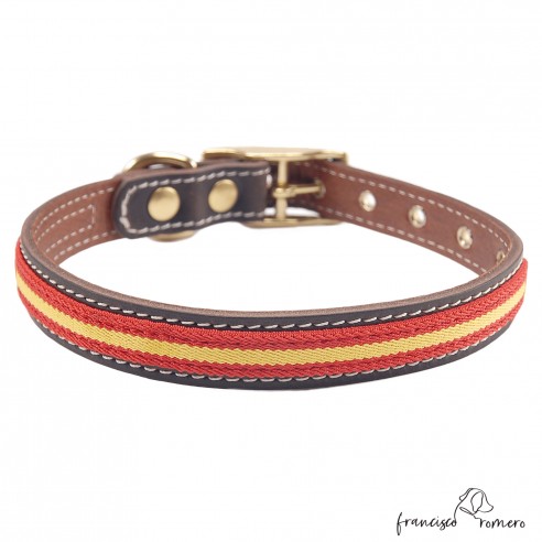 Collar doble piel de vaquetilla con...