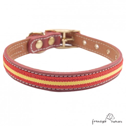 Collar doble piel de vaquetilla con...