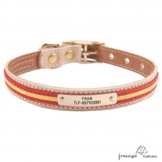 Collar doble piel...