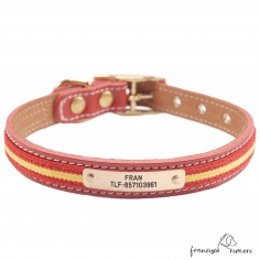 Collar doble piel...