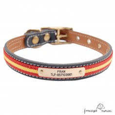 Collar doble piel...