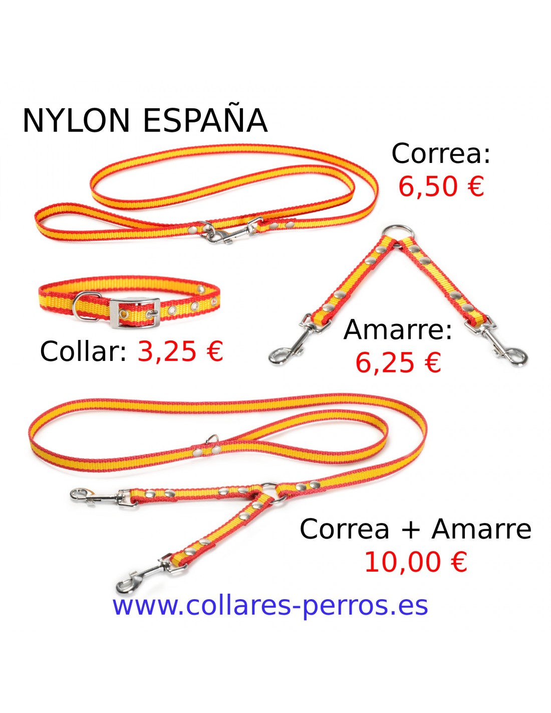 Colección Nylon España para perros