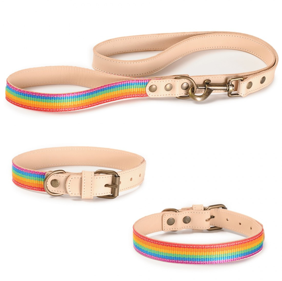 Colección Piel Arco Iris para perros