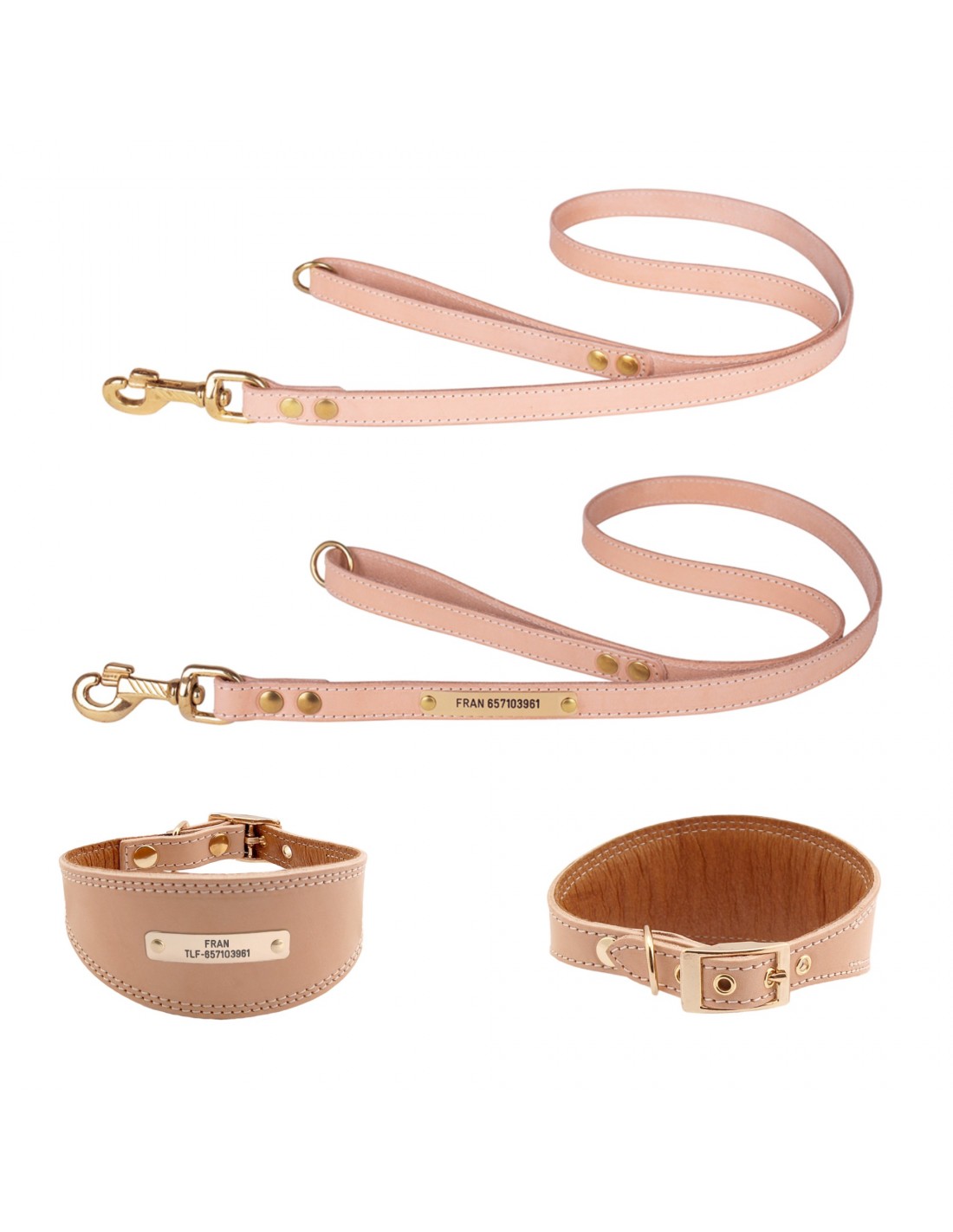 Colección Galgo personalizado oro